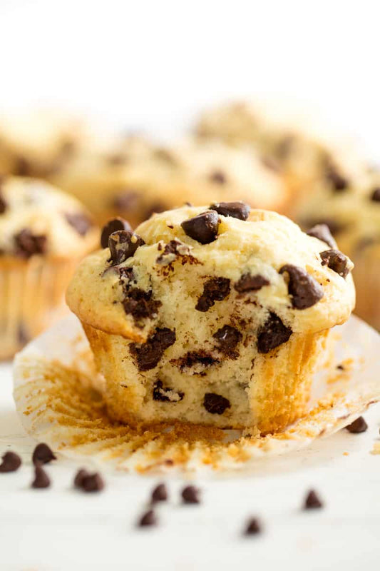 3-PACK Organic Chocolate Chip Muffins (Jumbo-Size)