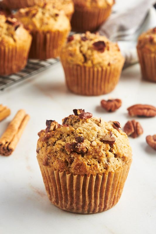 3-PACK Organic Cinnamon Pecan Muffins (Jumbo-Size)